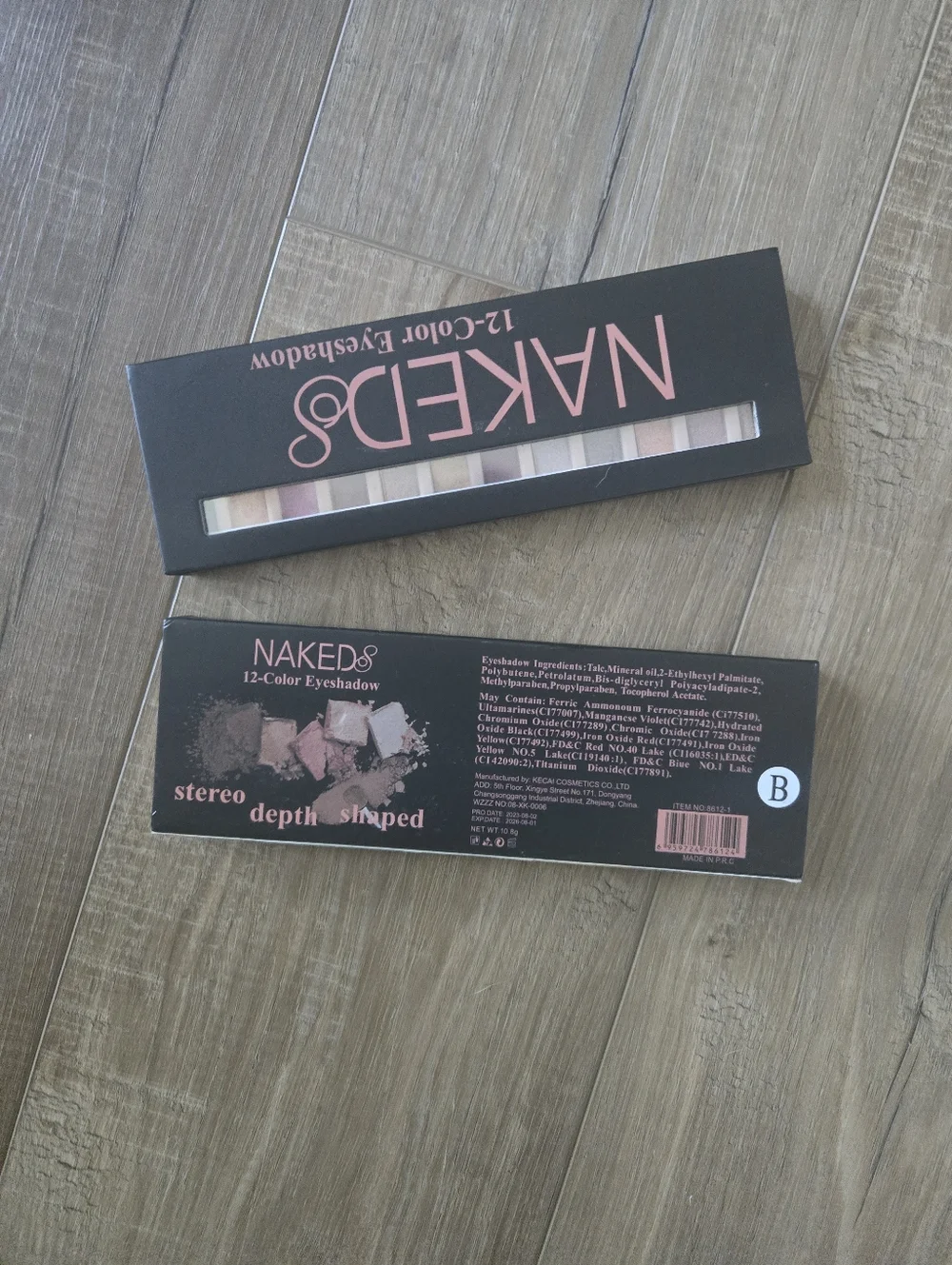 NAKED 12-Color Eyeshadow Palette – Neutral & Mauve Shades